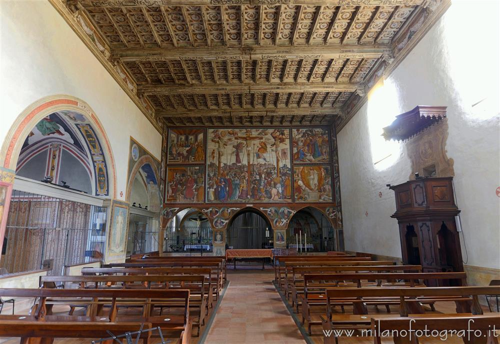 Caravaggio (Bergamo, Italy) - Public hall of the Church of San Bernardino